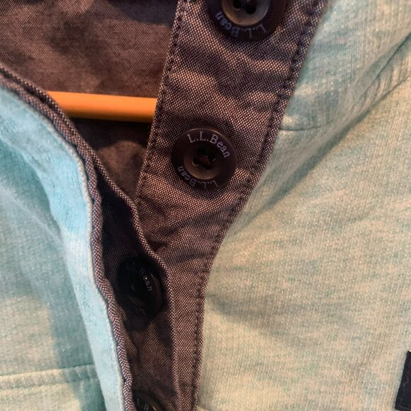 LL Bean Rugby Soft Cotton Pullover *Vintage Women's Large - Picture 3 of 9